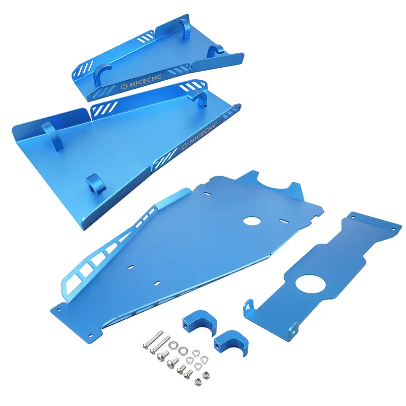 Atv Full Chassis Glide Swing Arm Skid Plate Guard For Yamaha Yfz450r 09-24 4