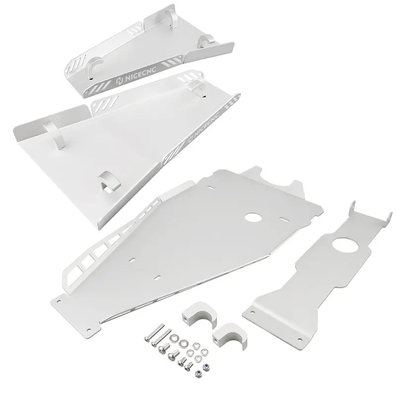 Atv Full Chassis Glide Swing Arm Skid Plate Guard For Yamaha Yfz450r 09-24 6