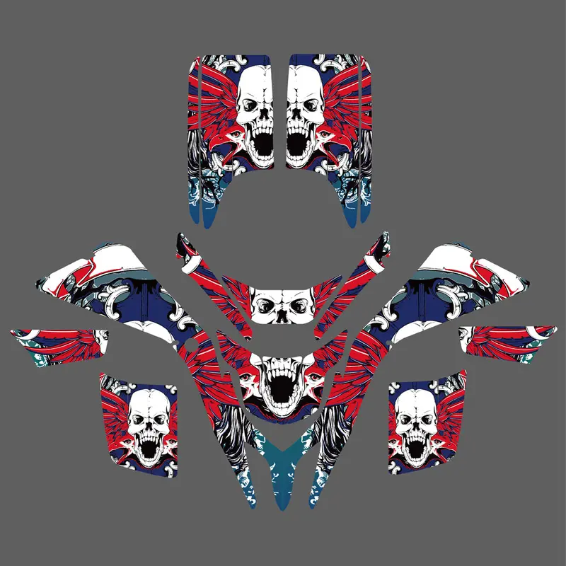 Atv Graphics Decals Stickers For Yamaha Blaster 200 Yfs200 1988-2006 All Years 1
