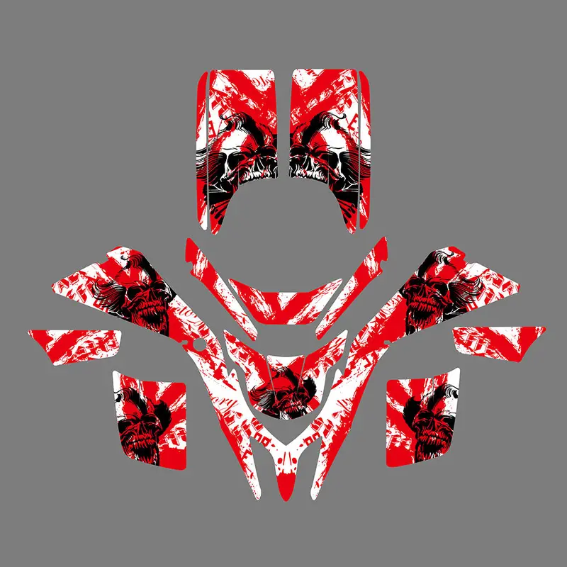 Atv Graphics Decals Stickers Kit For Yamaha Blaster 200 Yfs200 1988-2006 All Years 1