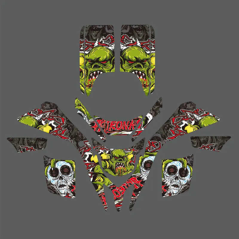 Atv Graphics Kit Decals Stickers For Yamaha Blaster 200 Yfs200 1988-2006 1