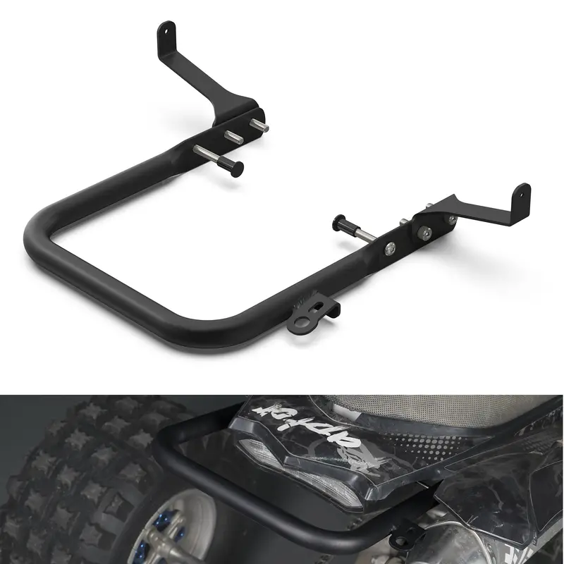 Atv Heavy-Duty Rear Grab Bar Bumper Support For Yamaha Raptor 700 700R 06-26 1