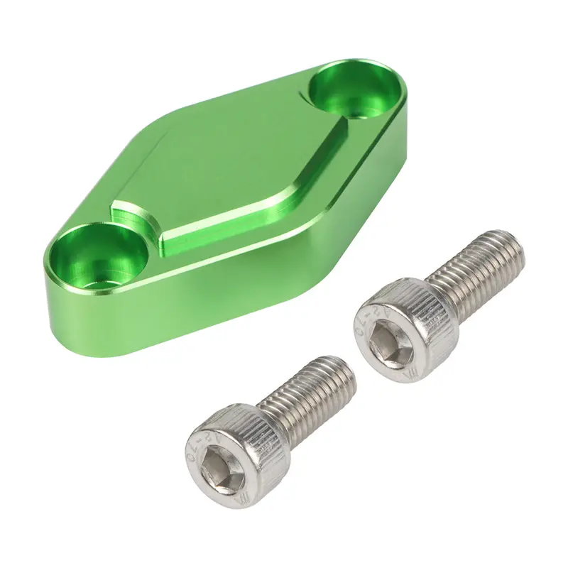 Atv Parking Brake Block Off Plate Kit For Yamaha Polaris Can-Am Kawasaki Arctic Cat 6