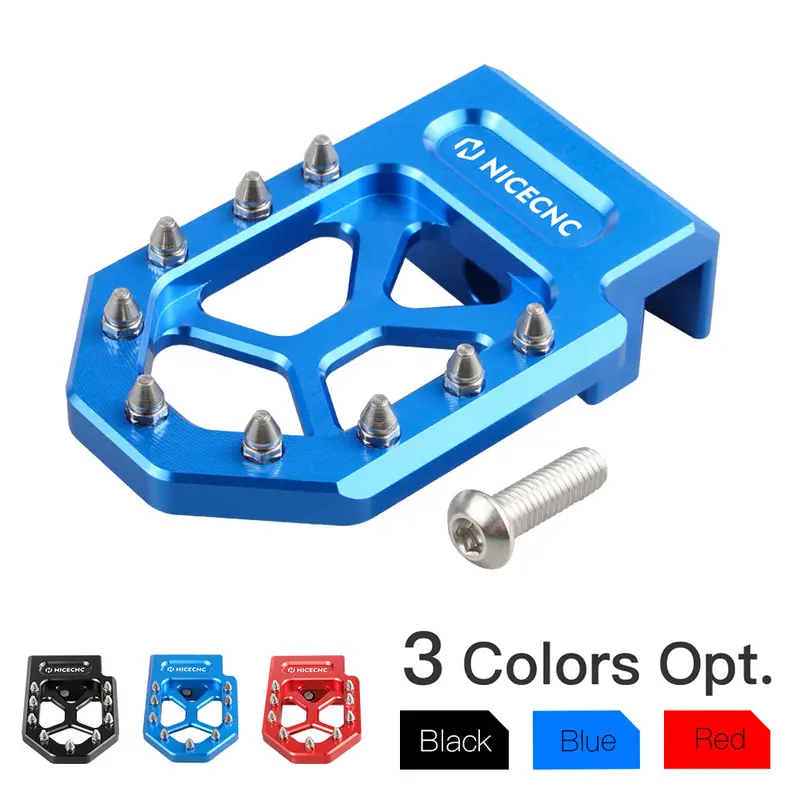 Atv Rear Brake Lever Pedal Extender Plate Tip Pad For Yamaha Yfz450r 1