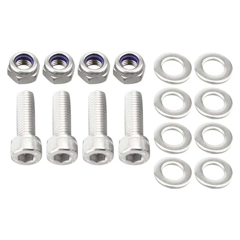 Atv Rear Skid Plate Mount Bolts Screws Nuts Kit For Yamaha Banshee 350 1