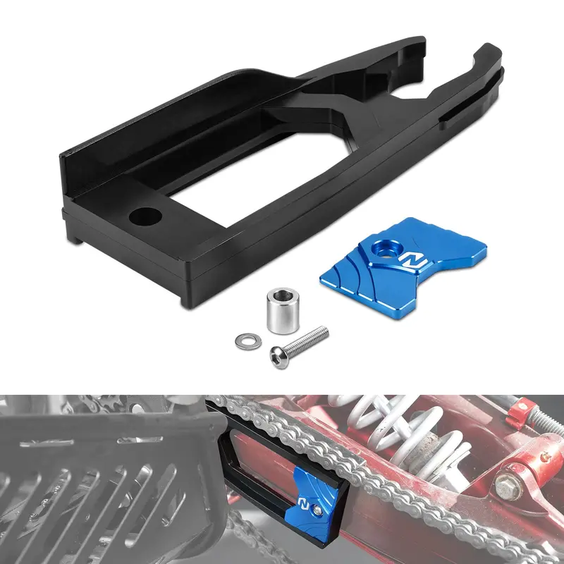 Atv Rear Swingarm Chain Guide Slider Guard For Yamaha Raptor 700 700R 2006-2026 1
