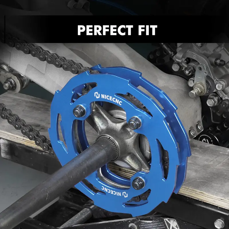 Atv Rear Wheel Dual Sprocket Covers Chain Guards For Yamaha Yfz450r 2