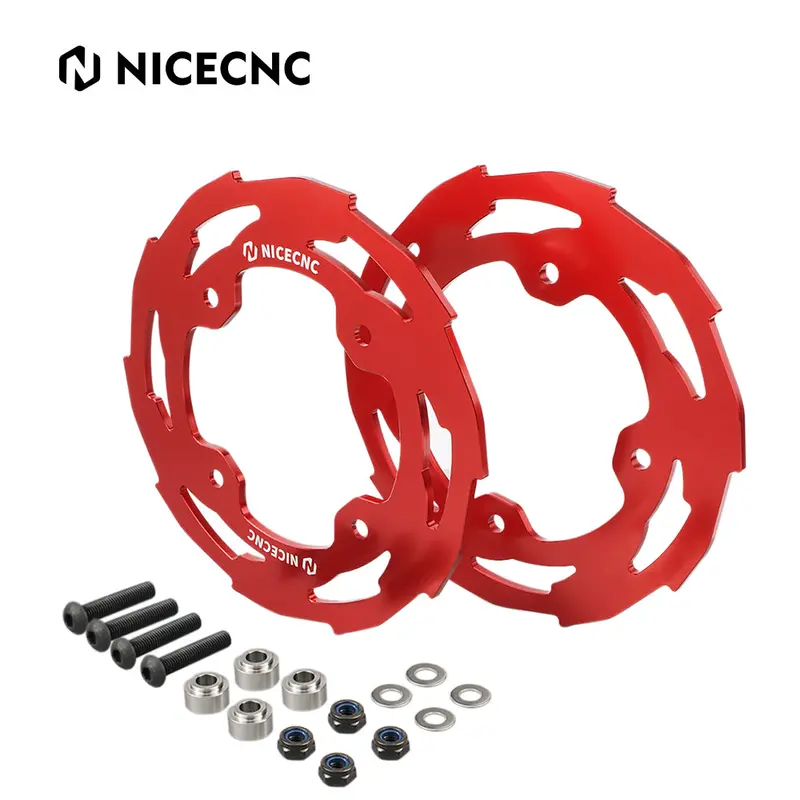 Atv Rear Wheel Dual Sprocket Covers Chain Guards For Yamaha Yfz450r 2