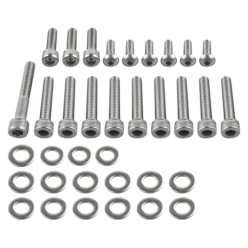 Atv Right Case Cover Bolts Screws Washers Kit For Yamaha Banshee 350 1