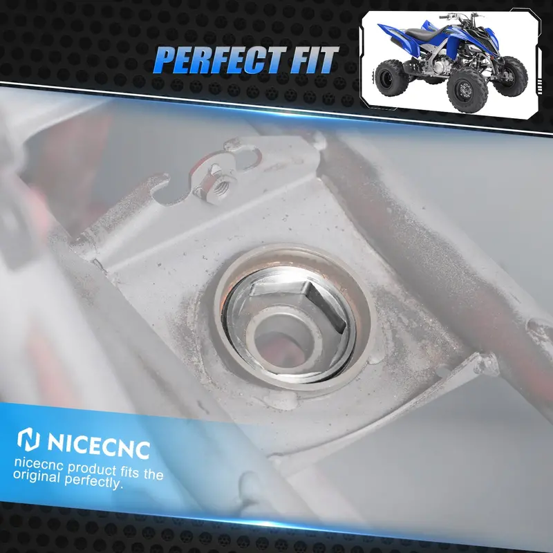 Atv Steering Stem Bearing Holder Nut For Yamaha Raptor 660R 700R Grizzly Kodiak 700 2