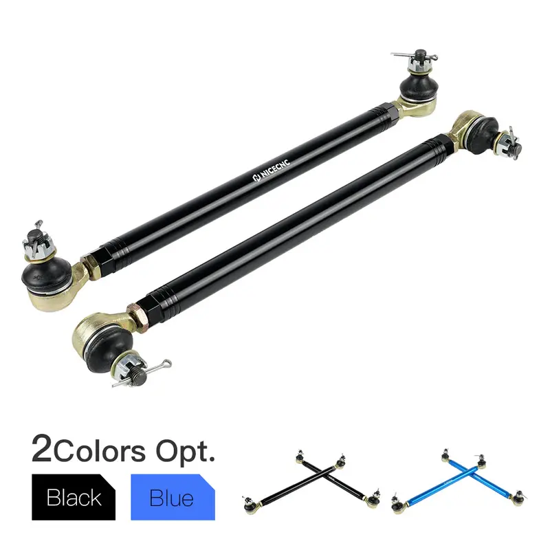 Atv Tie Rods W/Tie Rod Ends Ball Joints Kit For Yamaha Banshee Wolverine 350 1
