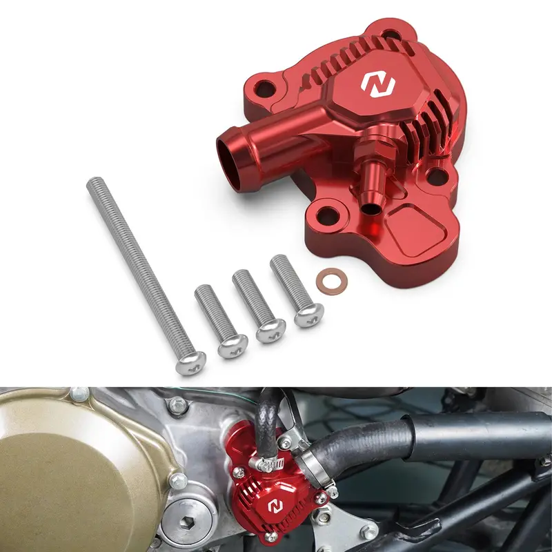 Atv Water Pump Housing Cover Guard For Honda Trx 450 R / Er 06-14 1