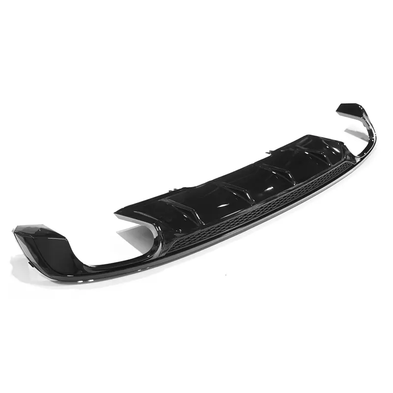 Audi A4/S4 B9 2016-2019 Gloss Black Diffuser 1