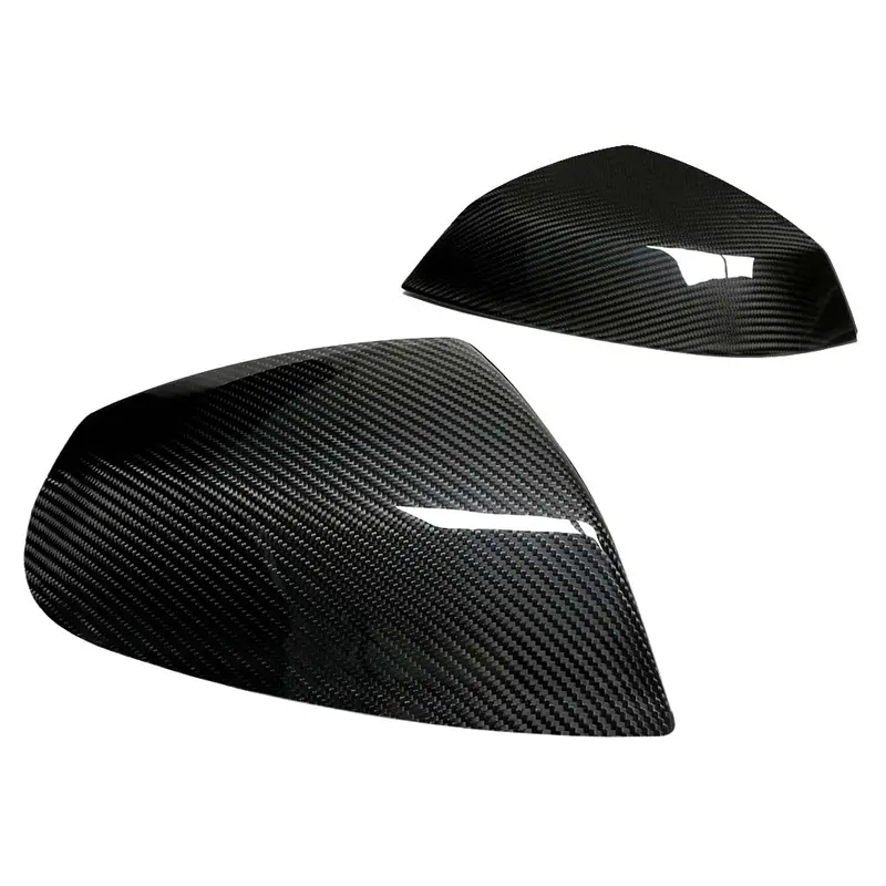 Audi Q5/Q7 2015+ Dry Carbon Fibre Mirror Cover Replacements 1