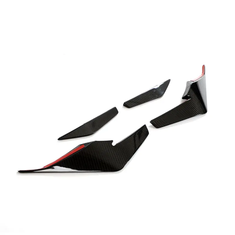 Audi R8 V10 Gen 2.5 2020-2023 Carbon Fibre Front Canards - V2 1
