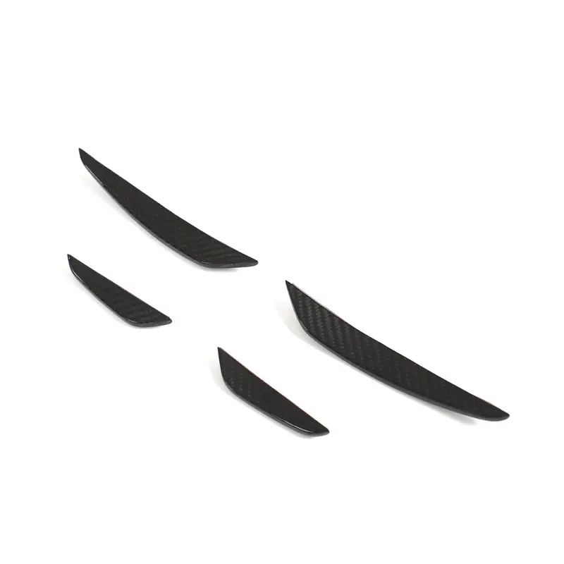 Audi Rs3 8Y 2025+ Carbon Fibre Front Bumper Canards - Ct Design 1