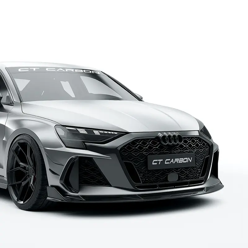 Audi Rs3 8Y 2025+ Facelift Saloon Full Carbon Fibre Kit - Ct Design 2