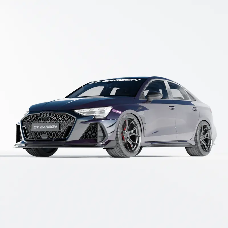 Audi Rs3 8Y 2025+ Facelift Saloon Full Carbon Fibre Kit - Ct Design V2 2