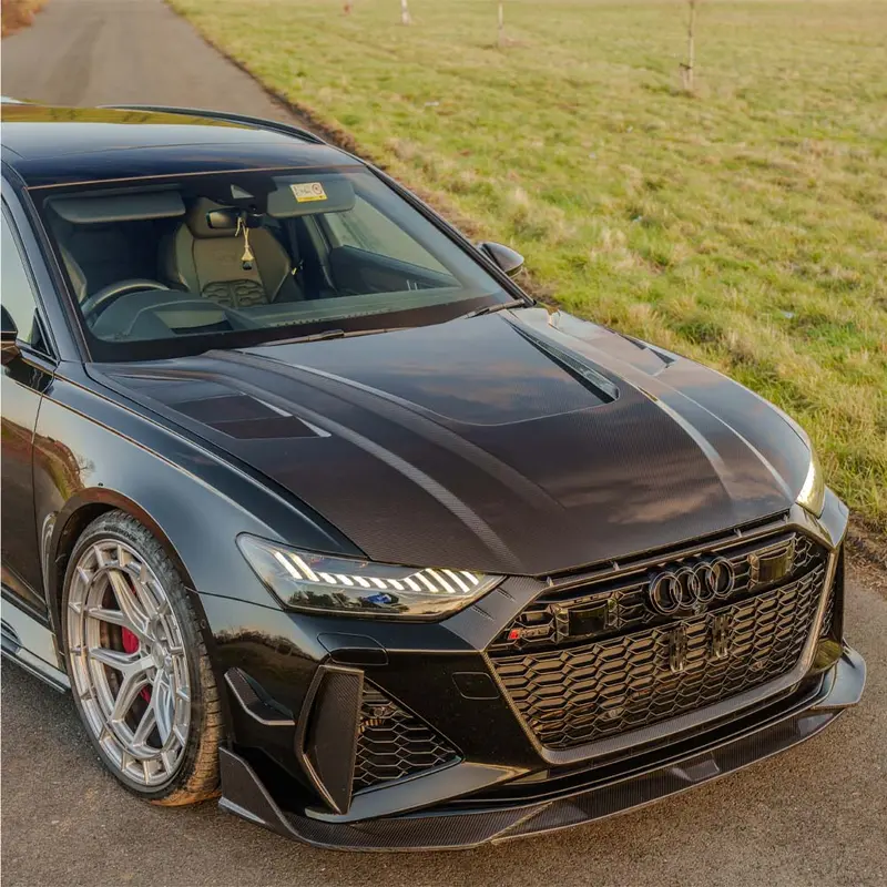 Audi Rs6 C8 2019+ Full Carbon Fibre Front End Kit - Ct Design 1