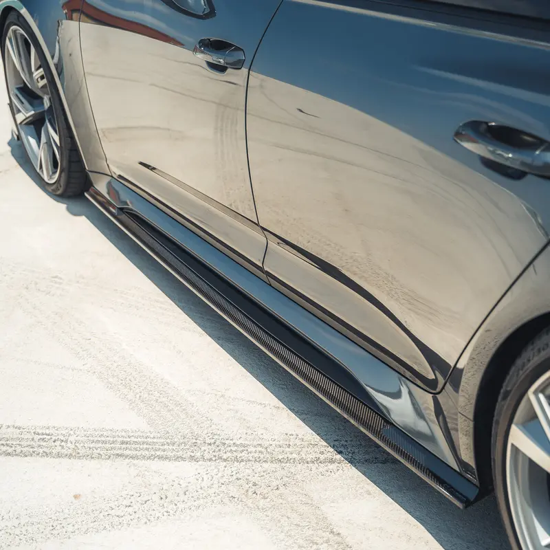 Audi Rs6/Rs7 C8 Avant Carbon Fibre Side Skirts V1 - Ct Design 1
