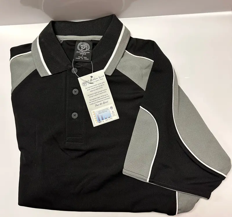 Australian Spirit Koobdri Polo Top - 309, Size Small Only 1