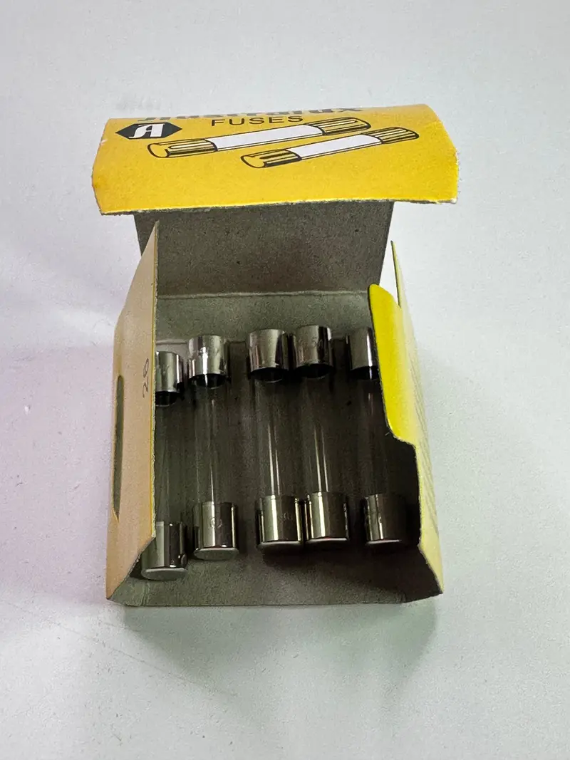Australux 3Ag Miniature Glas Fast Acting Fuse, 1.5A - 5 Pack 1
