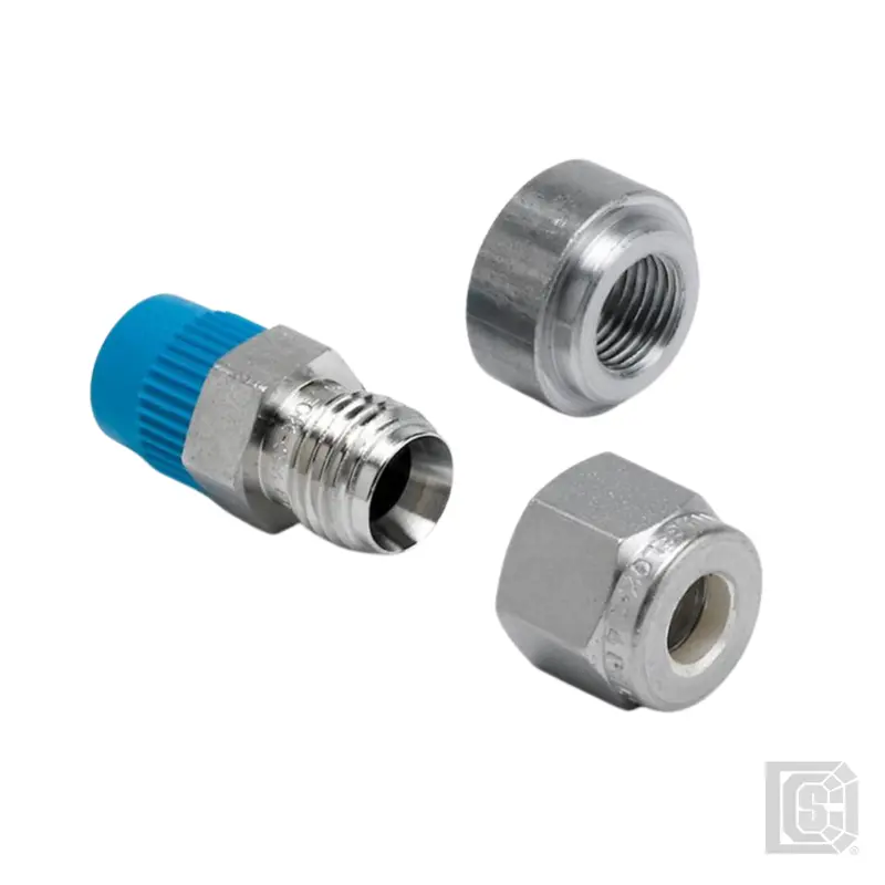 Autometer - 1/4" Id - 1/8" Egt Probe Fitting & Weld-In Bung - 5254 1