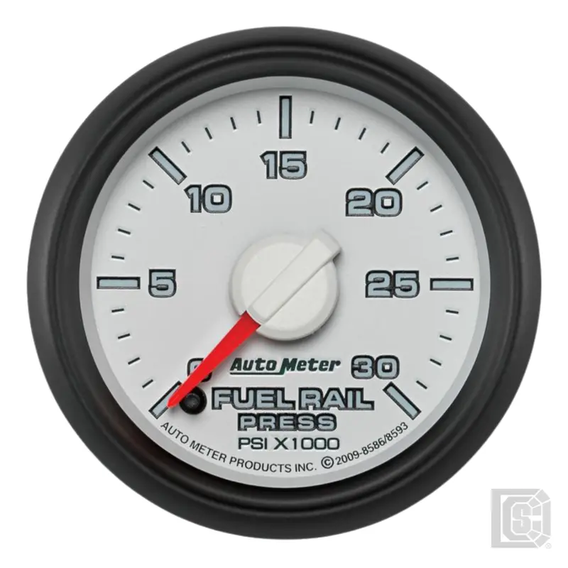 Autometer - 2-1/16" Fuel Rail Pressure Gauge 0-30K Psi – Fse (Cummins 5.9L) - 8586 1