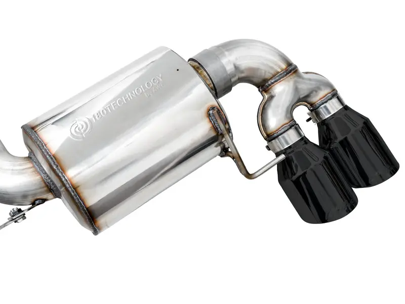 Awe Resonated Touring Edition Exhaust For G2x M340i Diamond Black Tips 1