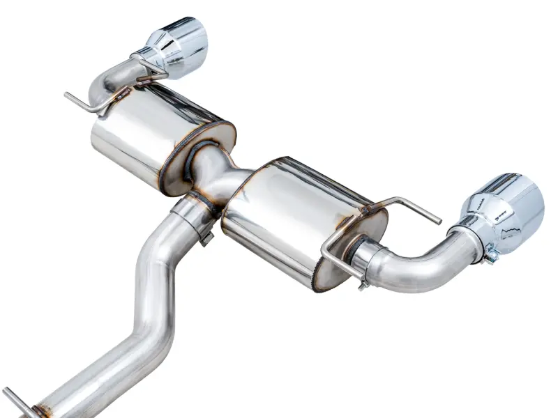 Awe Subaru Brz/ Toyota Gr86/ Toyota 86 Touring Edition Cat-Back Exhaust- Chrome Silver Tips 1