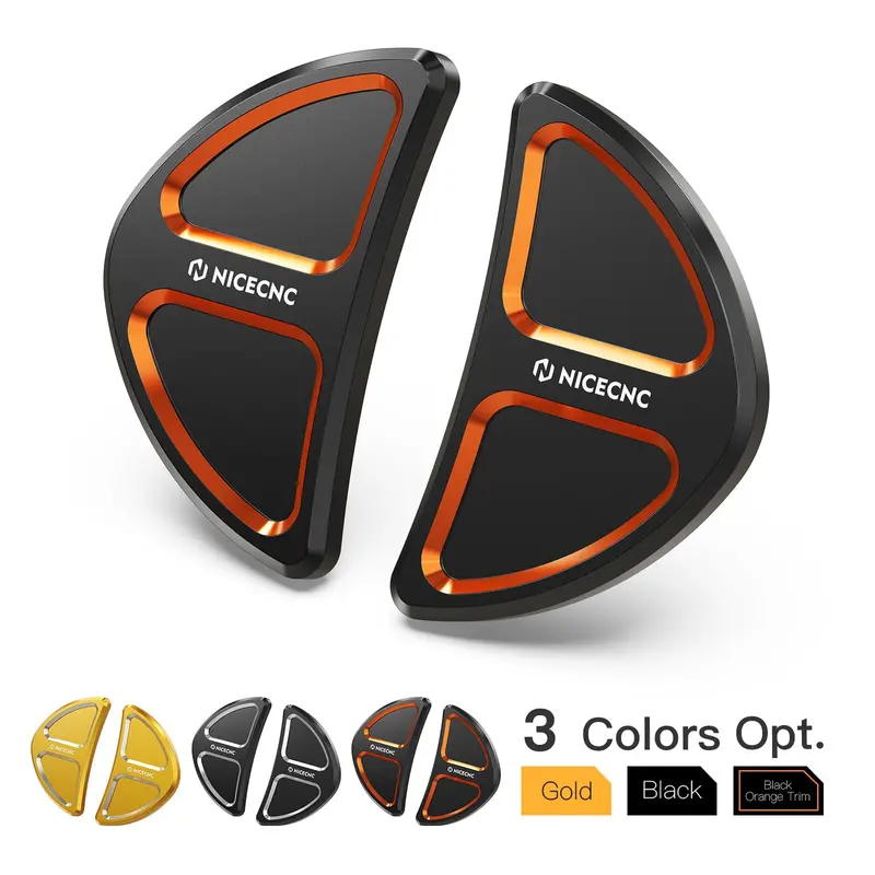 Batwing Fairing Rearview Mirror Hole Inserts Plugs Covers For Harley Street Glide Flhx Flhxs 1