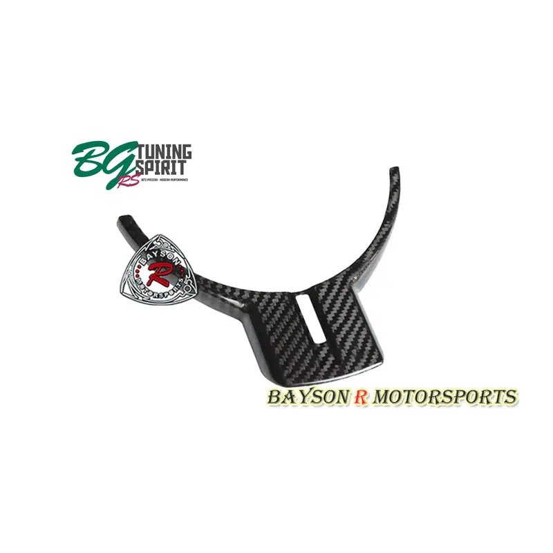 Bayson R Steering Wheel Trim Cover (Carbon Fiber) For 2012-2016 Scion Fr-S / Subaru Brz 1