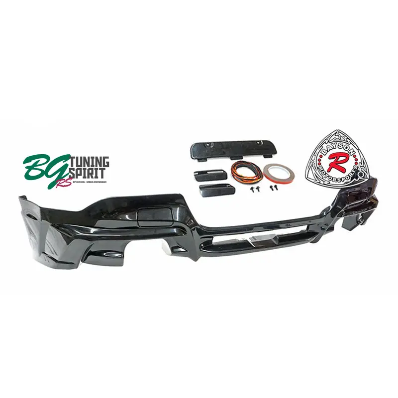 Bayson R T Style Rear Lip (Abs Plastic) For 2022-2023 Toyota Gr86 / Subaru Brz 1