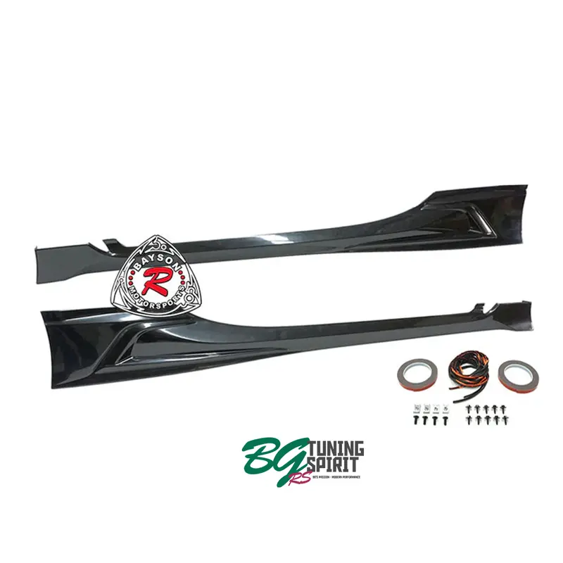Bayson R T Style Side Skirts (Abs Plastic) For 2022-2023 Toyota Gr86 / Subaru Brz 1