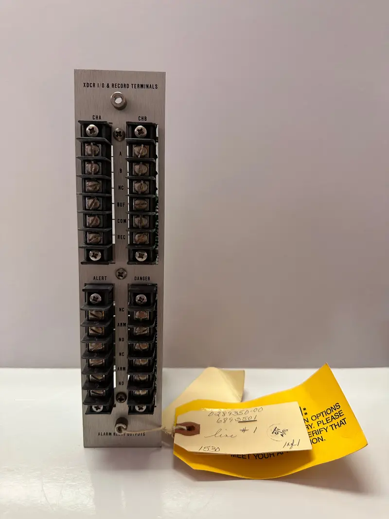Bently Nevada 84149-01 Relay Module/ Xducr I/O Record Terminal 1