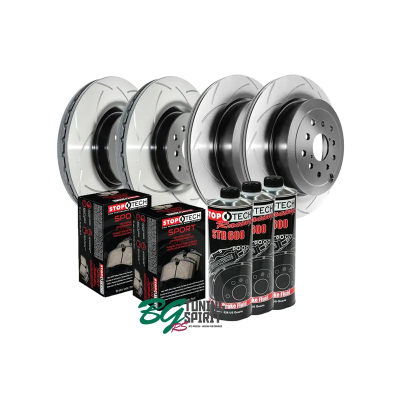 Bgrs Casual+ Brake Package: Street Performance Brake Upgrade Kit For Brembo Equipped 2017+  Brz And 2019 Trd 86 1