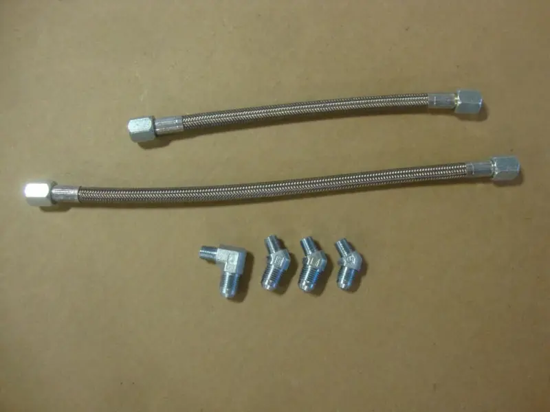 Big Dog Motorcycles 2003 Mastiff Oil Line Kit 2 Lines W/ Hdw  10" & 14" Custom 1
