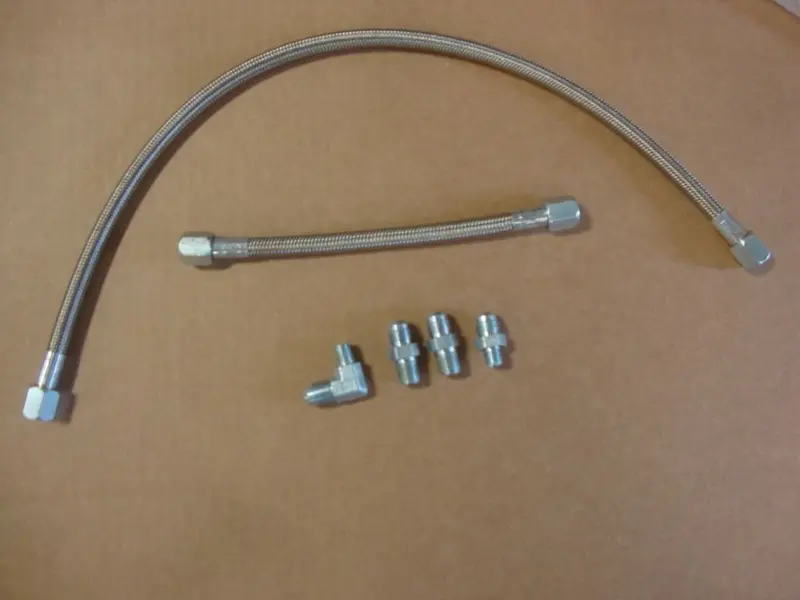 Big Dog Motorcycles 2003 Models Oil Line Kit 2 Lines W/ Hdw  9" & 24" Custom 1