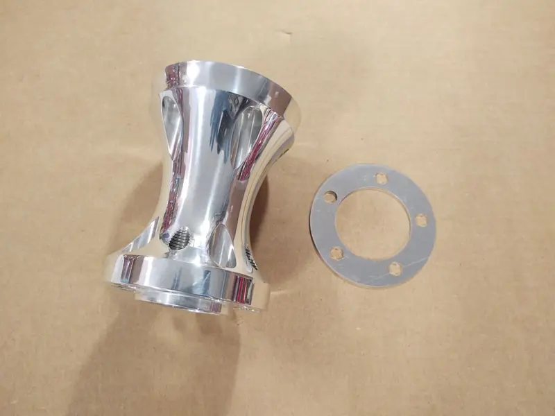 Big Dog Motorcycles 2006-11 300 Rear Wheels Polished Pulley Side Hub Only 1