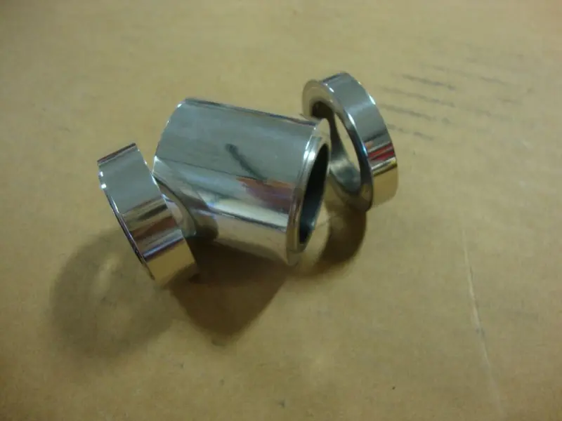 Big Dog Motorcycles 2006-11 K-9 & 2007-11 Mastiff Rear Wheel Spacer Set Of 3 Polished 1" Axle 1