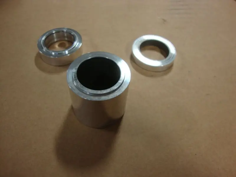Big Dog Motorcycles 2006-11 K-9 & 2007-11 Mastiff Rear Wheel Spacer Set Of 3 Polished 1" Axle 2