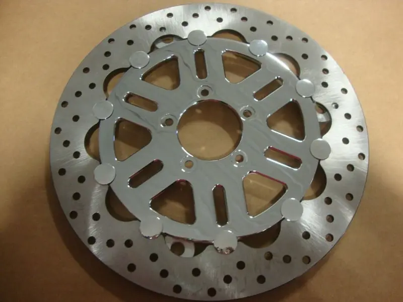 Big Dog Motorcycles Brembo 12.5" Front Brake Rotor 2008-2011 Pitbull Chrome 1