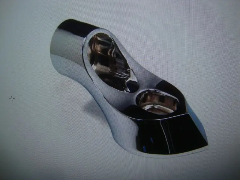Big Dog Motorcycles Chrome Upper Engine Mount 107" Early Models Camel Toe 1