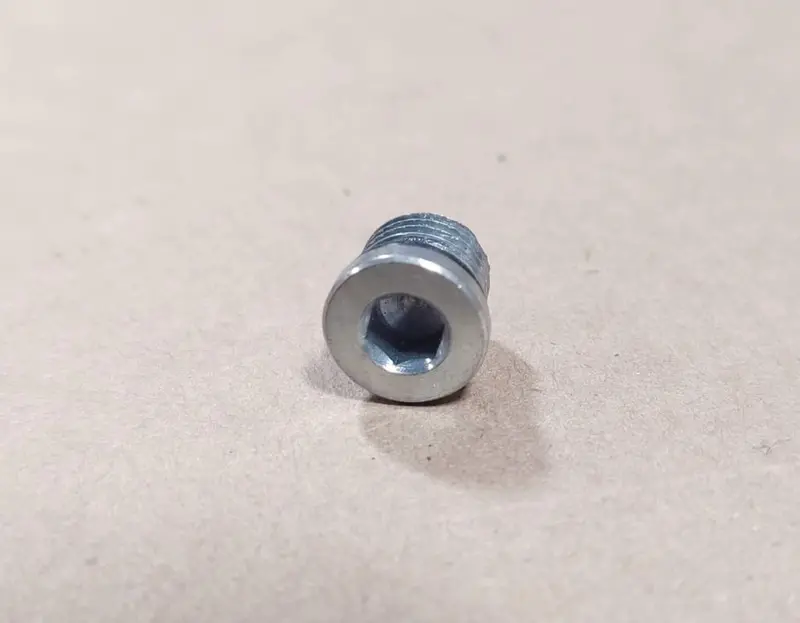 Big Dog Motorcycles Magnetic Primary Drain Plug & O'ring 2005-2011 Oil Tank 1