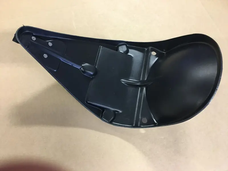 Big Dog Motorcycles Oem 2009-2010 Wolf Seat Pan W/ Front Tab Oem Plastic 1