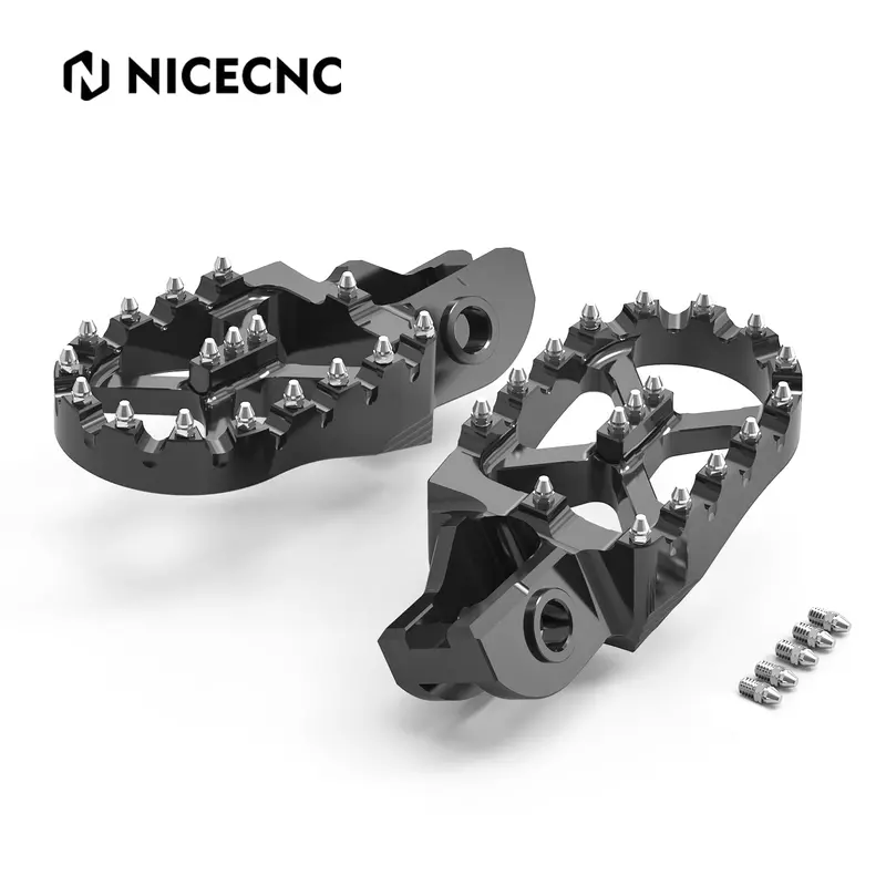 Billet Wide Foot Pegs For Ktm 350 500 Excf 2017-2023 4