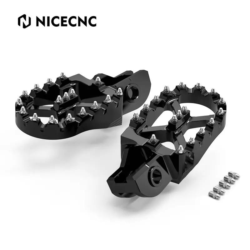 Billet Wide Foot Pegs For Ktm 350 500 Excf 2017-2023 5