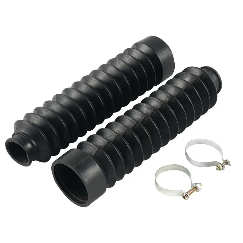 Black Fork Boots Dust-Proof For Honda Xr100r Crf100f Crf125f 1