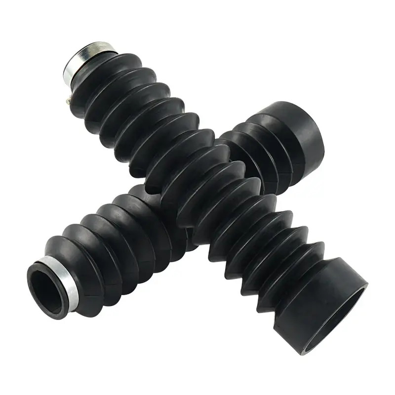 Black Fork Boots Dust-Proof For Honda Xr100r Crf100f Crf125f 2