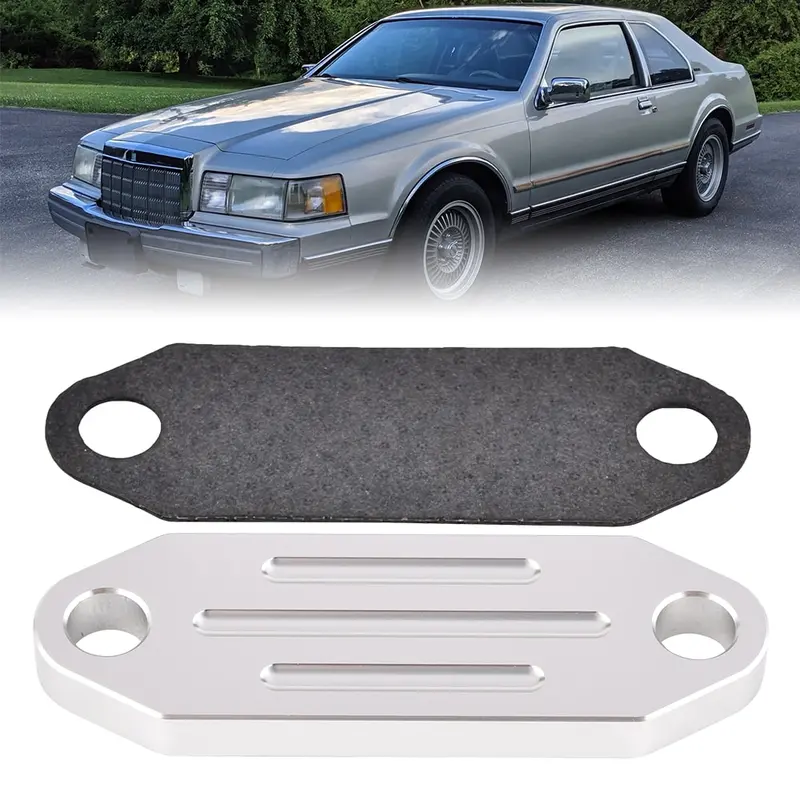 Block Off Plate For Ford Thunderbird 3.8L 5L 1977-1988 4.6L 1995 1